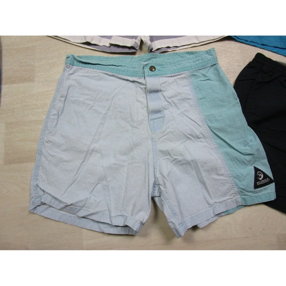 Vintage 1980s Board Shorts Lot of 6 (S/M) Patagonia Gotcha Quicksilver‎ Birdwell